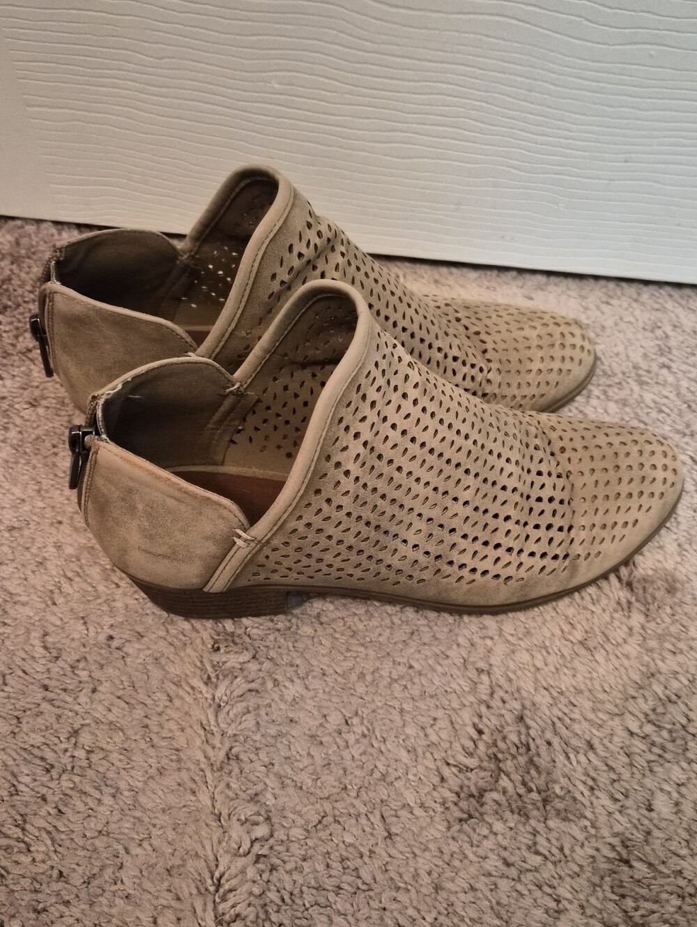 Tan booties - Picture 2 of 5